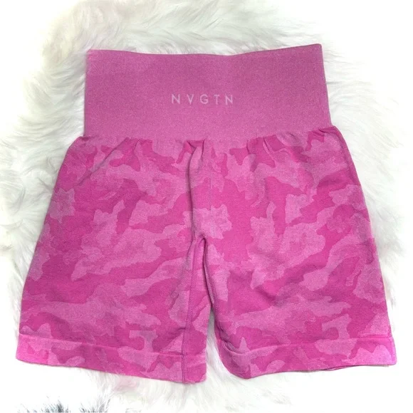 NVGTN Pink Camo Leggings Shorts Bundle 🩷🩷🩷